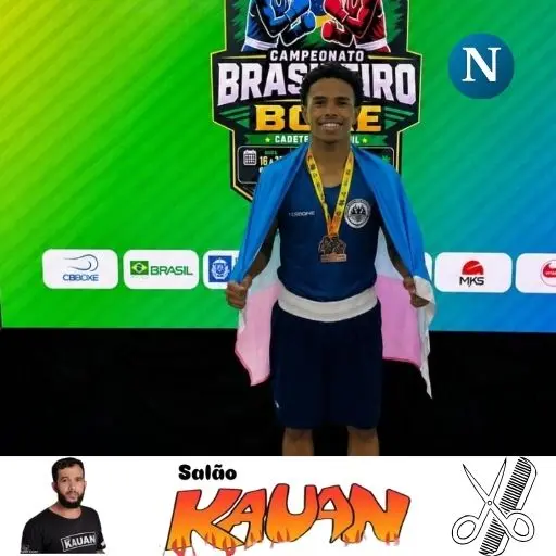 Linharense de 17 anos conquista medalha de bronze no Campeonato Brasileiro de Boxe Olímpico