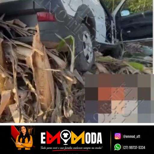 VÍDEO – Acidente deixa homem morto próximo à ES-445, na estrada do córrego do Índio