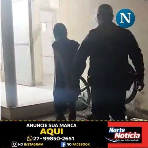 Mandado de prisão é cumprido pela Guarda Municipal após perseguição no Centro de Linhares