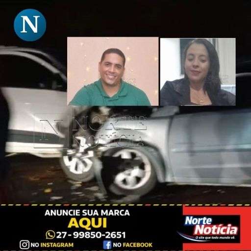VÍDEO – Casal de Linhares morre em grave acidente na BR-101, em São Mateus; filha, genro e neta ficam feridas