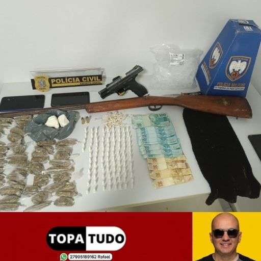 VÍDEO – Operação policial termina com dois mortos e apreensão de armas e drogas