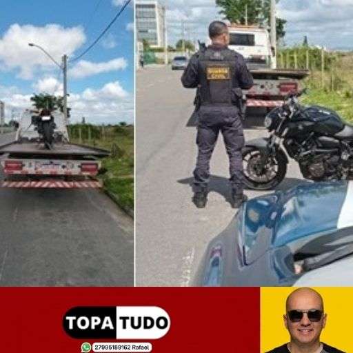 Guarda Civil de Linhares e Ministério Público apreendem motocicleta por barulho de descarga livre e “grau”