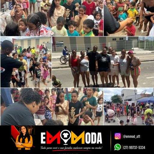 VÍDEO – Amor de vó para neta e solidariedade: festa das crianças chega  à quase uma década em Bebedouro, em Linhares