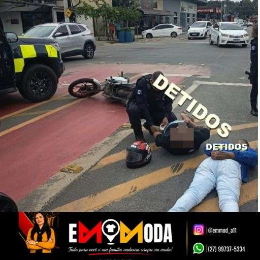 CERCO ELETRÔNICO EM AÇÃO: GCM de Linhares persegue motocicleta e localiza, “Baby” foragido da Justiça.