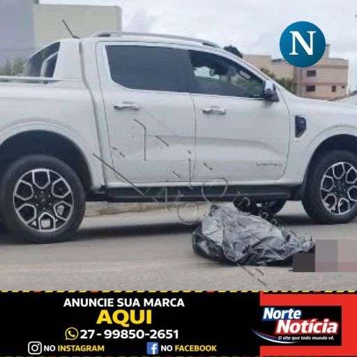 Ciclista de 62 anos morre após ser atropelado no bairro Colina, em Linhares