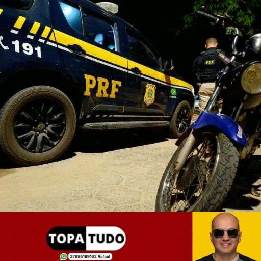 PRF apreende moto clonada na BR-101, em Sooretama; ninguém foi preso