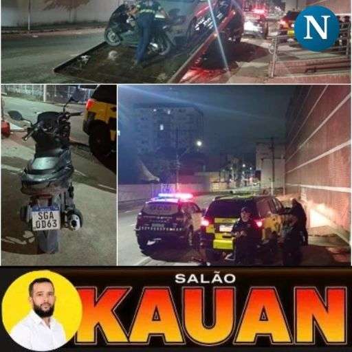 Mistério no Araçá: homem abandona moto na rua e foge antes da chegada da GCM