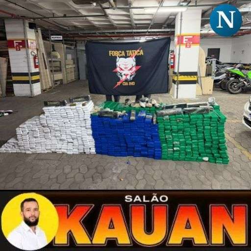 VÍDEO – PM apreende mais de 700 quilos de maconha em apartamento; três pessoas são detidas