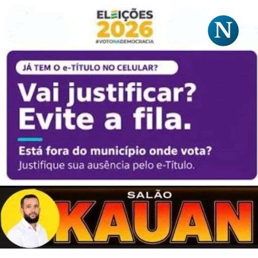 Eleições 2026: baixe o e-Título agora e veja como justificar o voto pelo celular. Evite filas; veja o passo a passo.